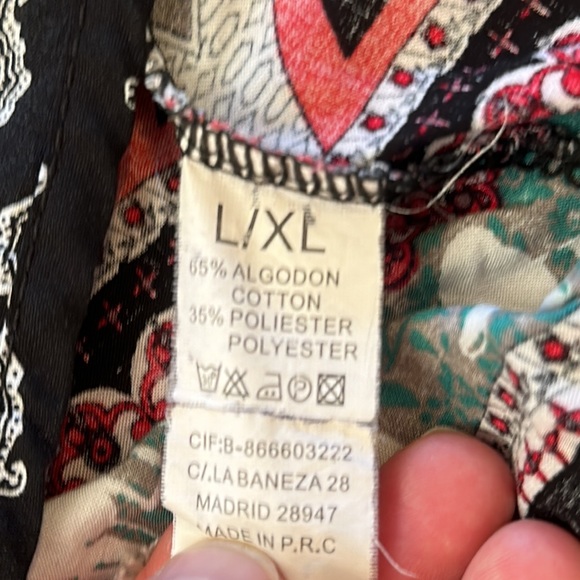 BOHO fun and interesting Just Be You open cardigan size L/XL - Picture 6 of 6